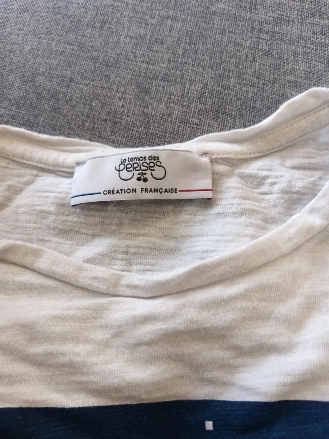 C56 wit T-shirt Le Temps des Cerises S – photo 3